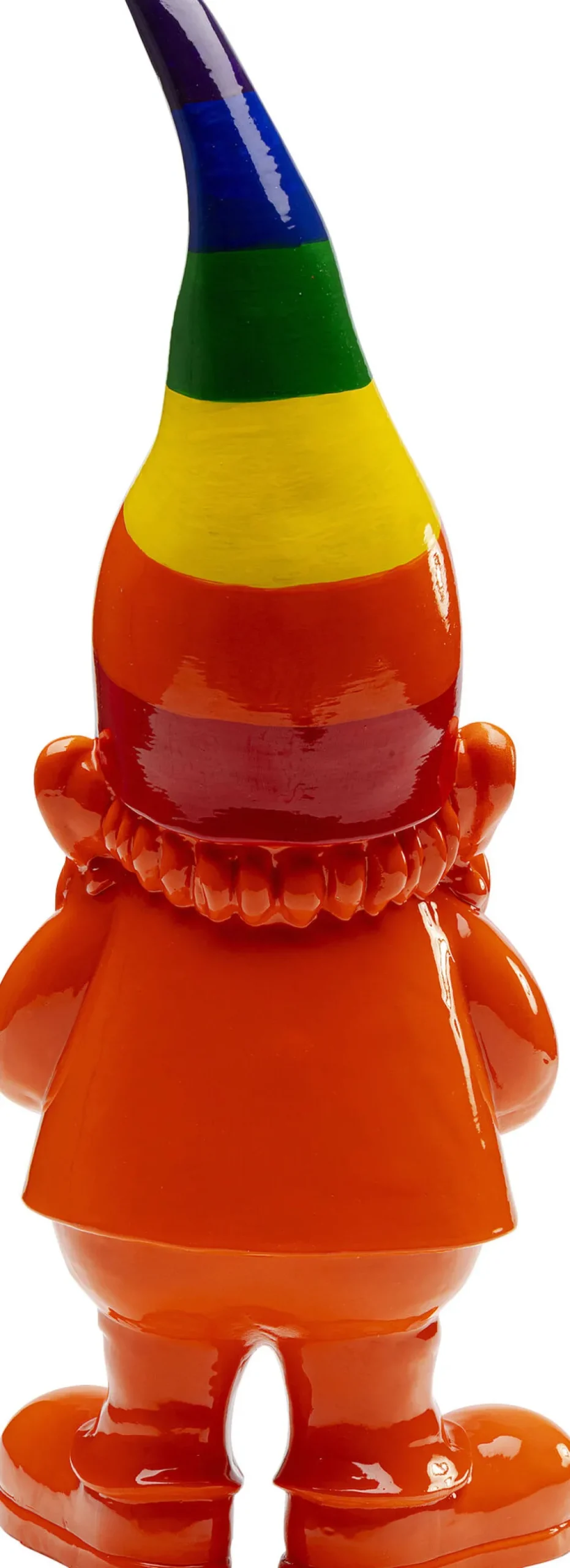 KARE Deko Figur Zwerg Stehend Rainbow Orange 46cm