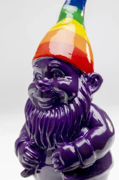 KARE Deko Figur Zwerg Stehend Rainbow Lila 11cm