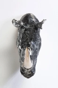 KARE Deko Kopf Rhino Antique