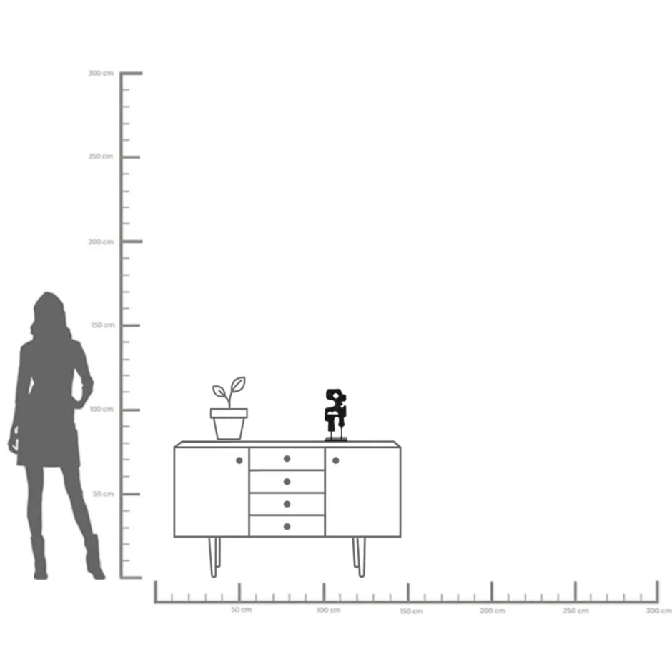 KARE Deko Objekt Art Shapes 32x15cm