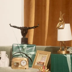 KARE Deko Objekt Athlet Black Small 43cm