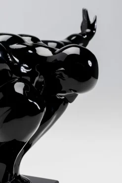 KARE Deko Objekt Athlet Schwarz 75cm