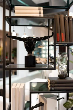 KARE Deko Objekt Athlet Schwarz 75cm