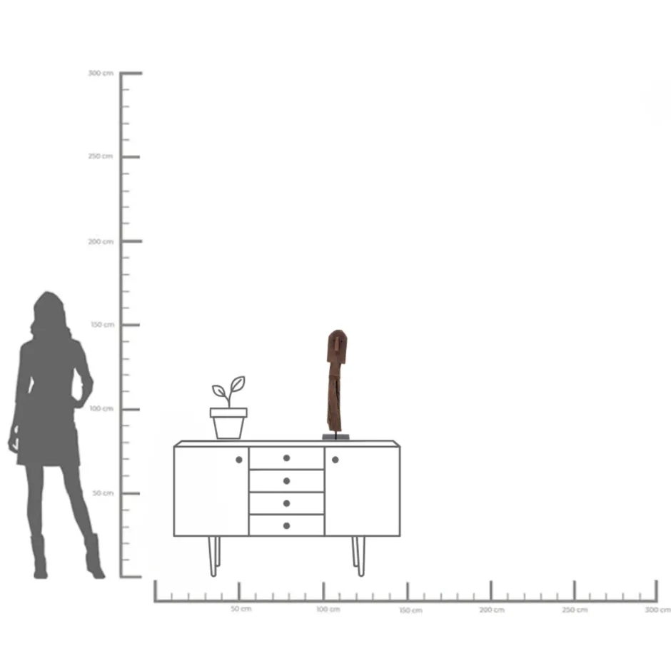 KARE Deko Objekt Be Mind 70cm