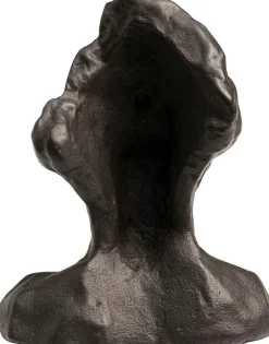 KARE Deko Objekt Bearded Man Anthrazit 11cm