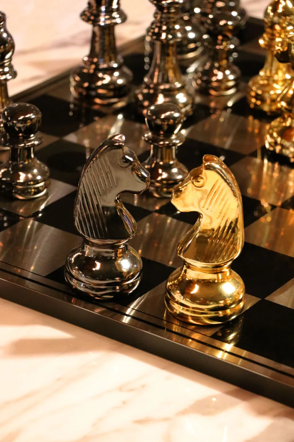 KARE Deko Objekt Chess 60x60cm