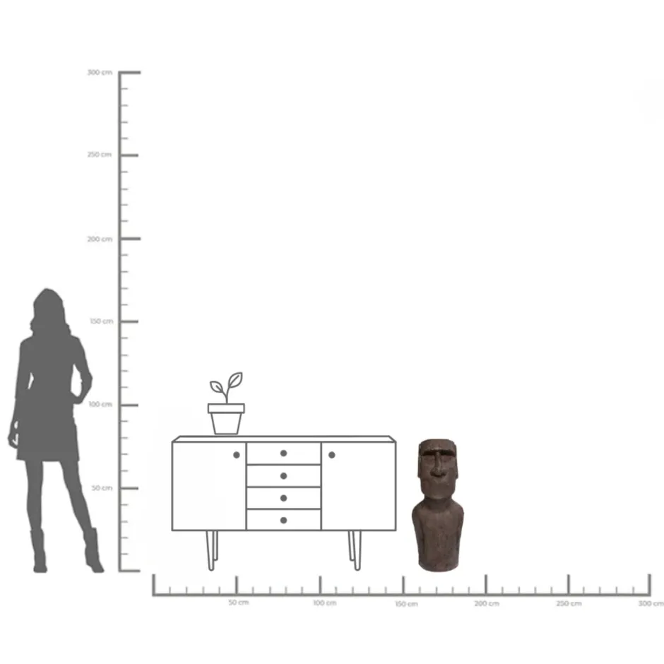 KARE Deko Objekt Easter Island 80cm