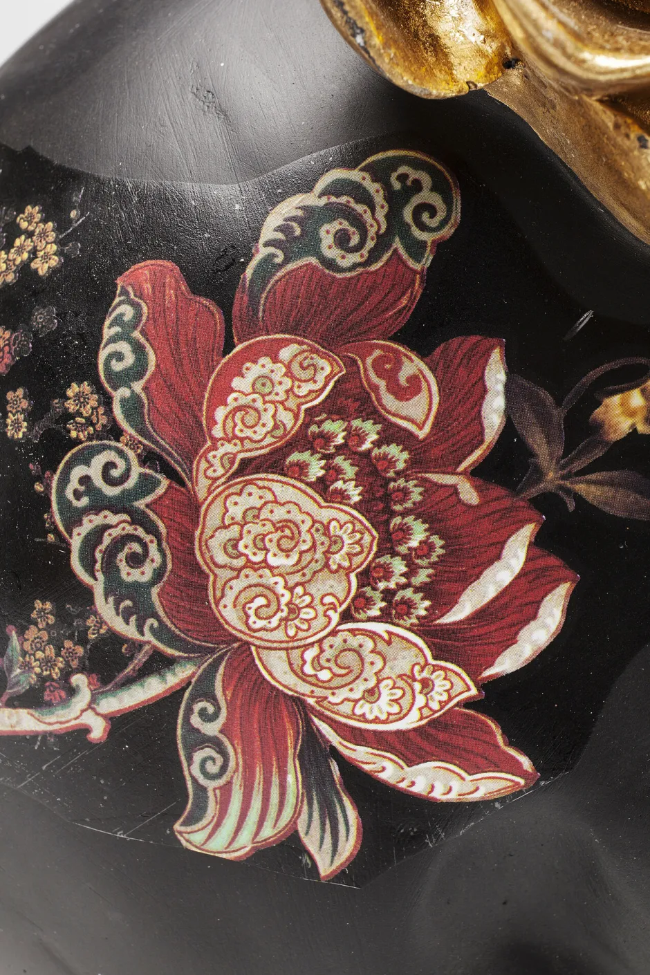 KARE Deko Objekt Flower Skull 22cm