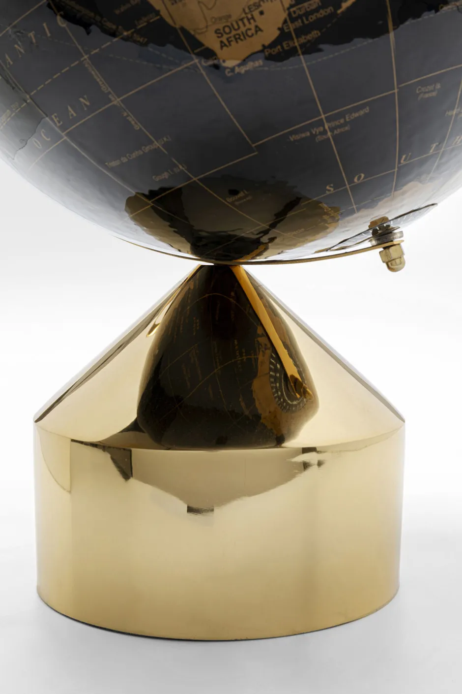 KARE Deko Objekt Globe Top Gold 47cm