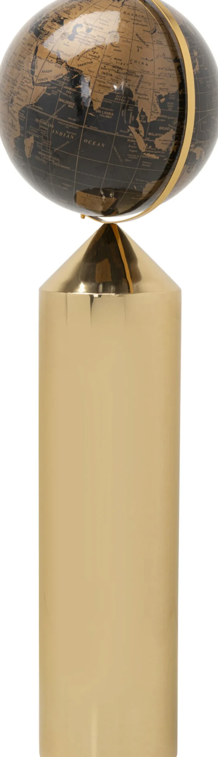 KARE Deko Objekt Globe Top Gold 132cm