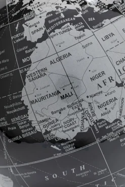 KARE Deko Objekt Globe Top Schwarz 40cm