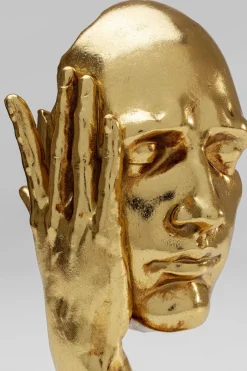 KARE Deko Objekt In my Mind Gold 30cm