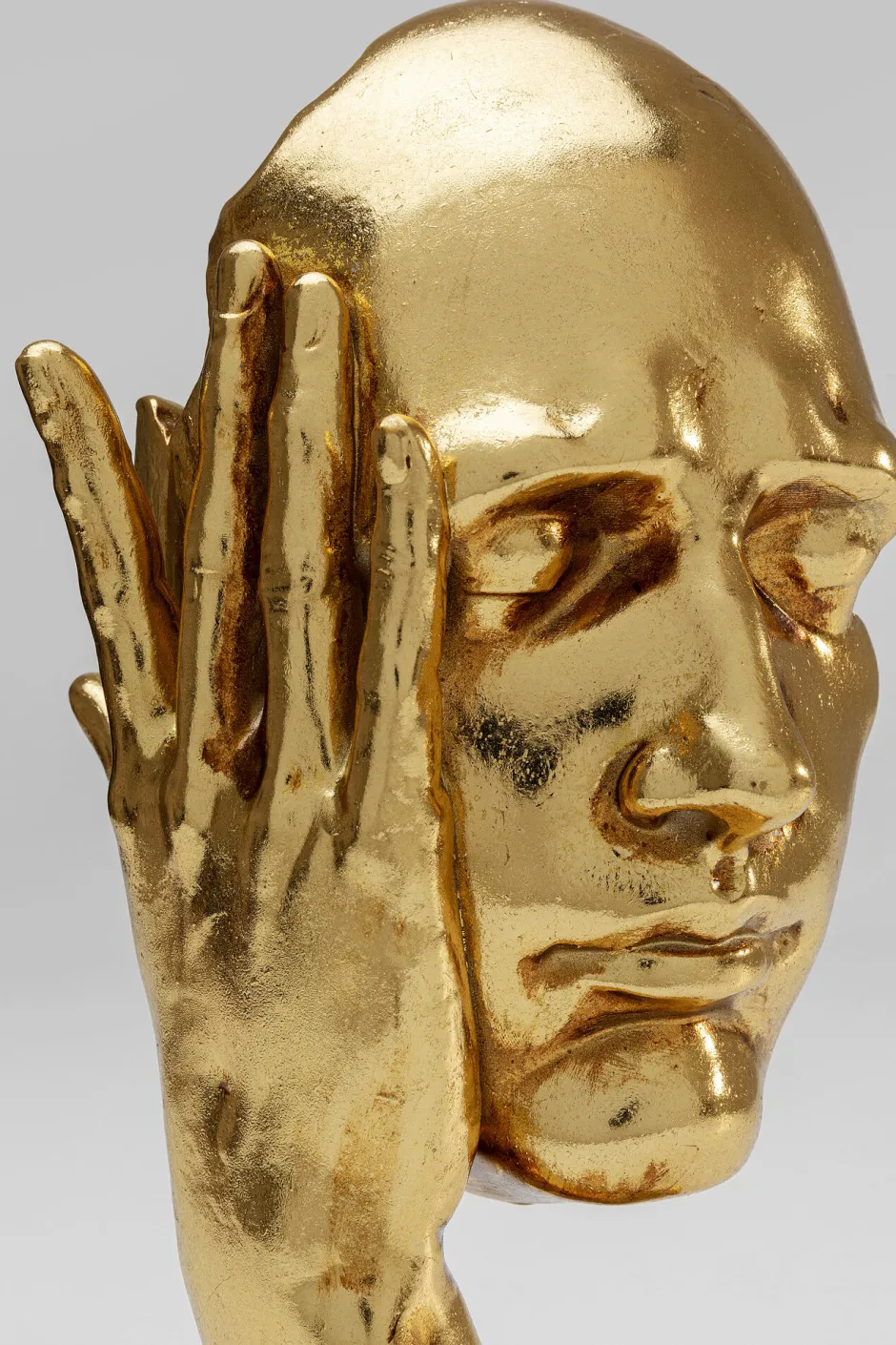 KARE Deko Objekt In my Mind Gold 30cm