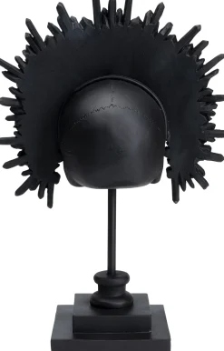 KARE Deko Objekt King Skull Schwarz 49cm