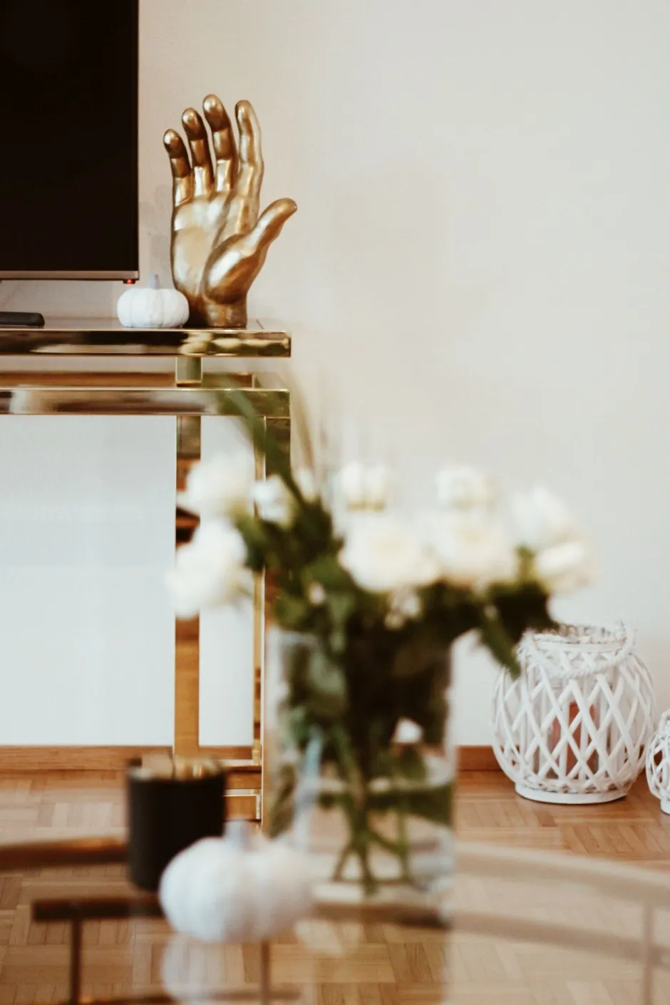 KARE Deko Objekt Mano Gold 35cm