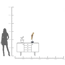 KARE Deko Objekt Mirrored Parrot 53cm