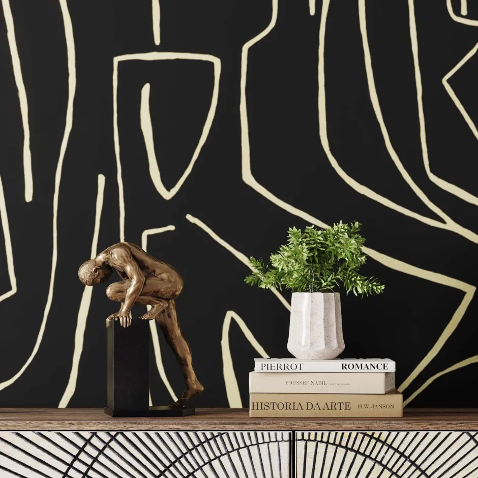 KARE Deko Objekt Nude Man Stand Bronze 35cm