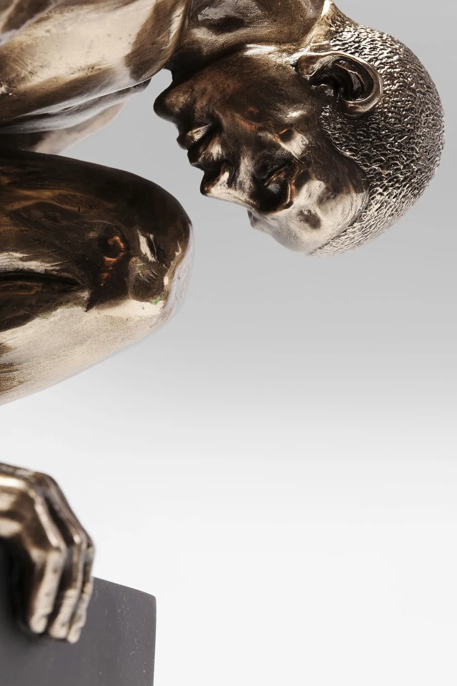 KARE Deko Objekt Nude Man Stand Bronze 35cm