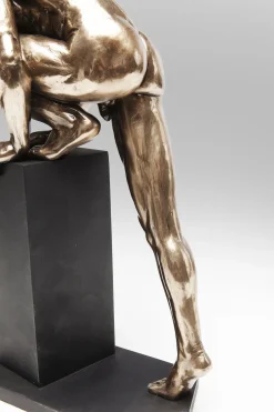 KARE Deko Objekt Nude Man Stand Bronze 35cm