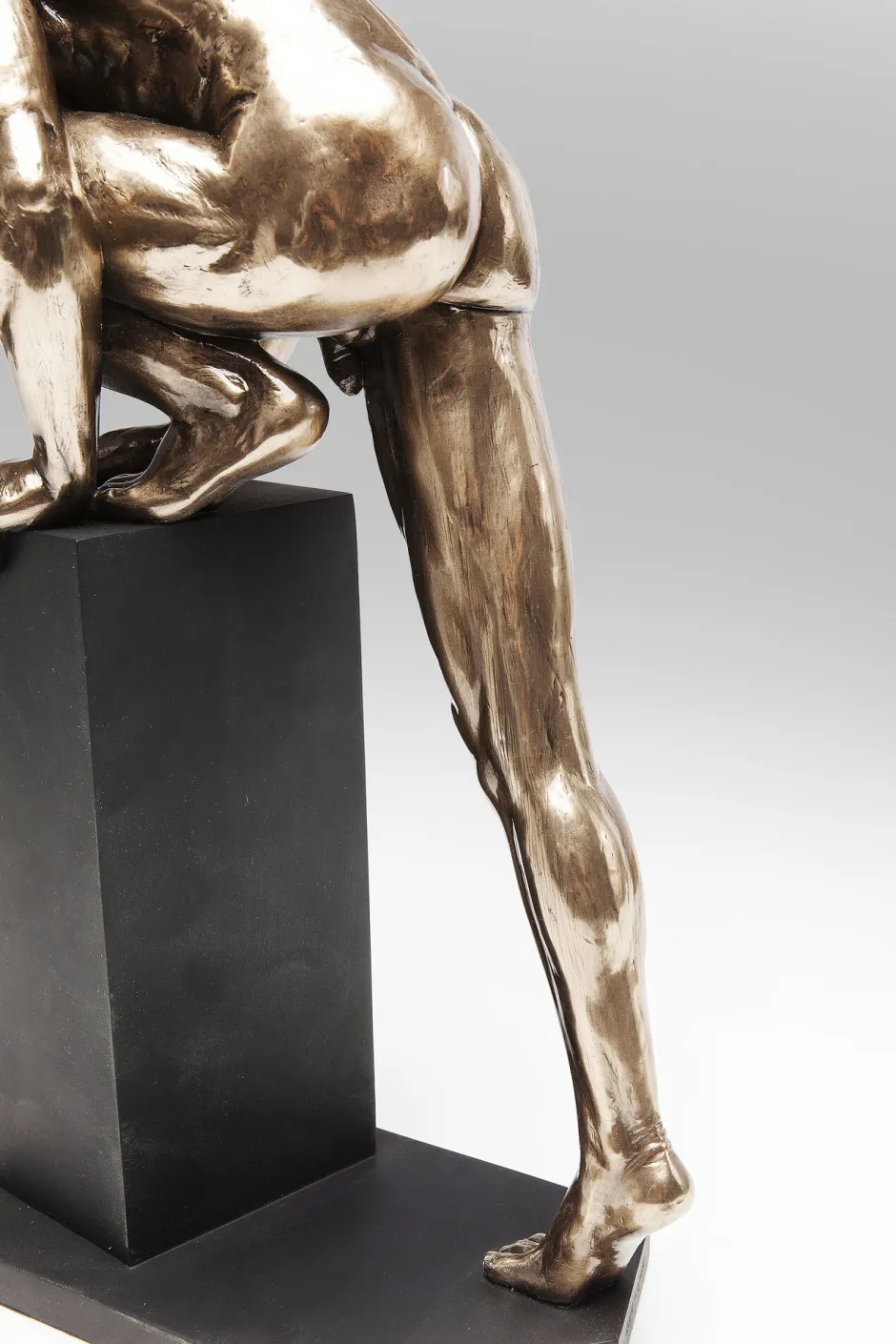 KARE Deko Objekt Nude Man Stand Bronze 35cm
