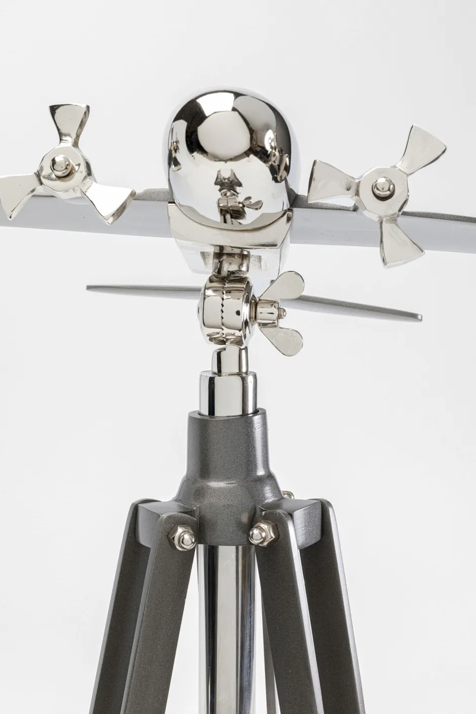 KARE Deko Objekt Plane Tripod 54cm