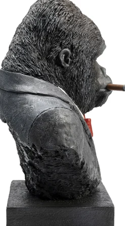 KARE Deko Objekt Smoking Gorilla 48cm