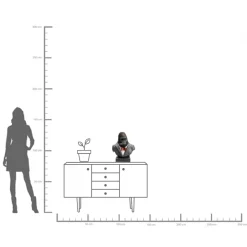 KARE Deko Objekt Smoking Gorilla 48cm