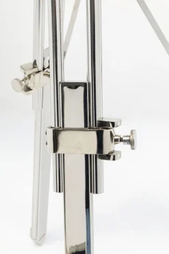 KARE Deko Objekt Telescope Silber 125cm