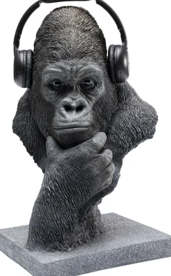 KARE Deko Objekt Thinking Gorilla Head 49cm