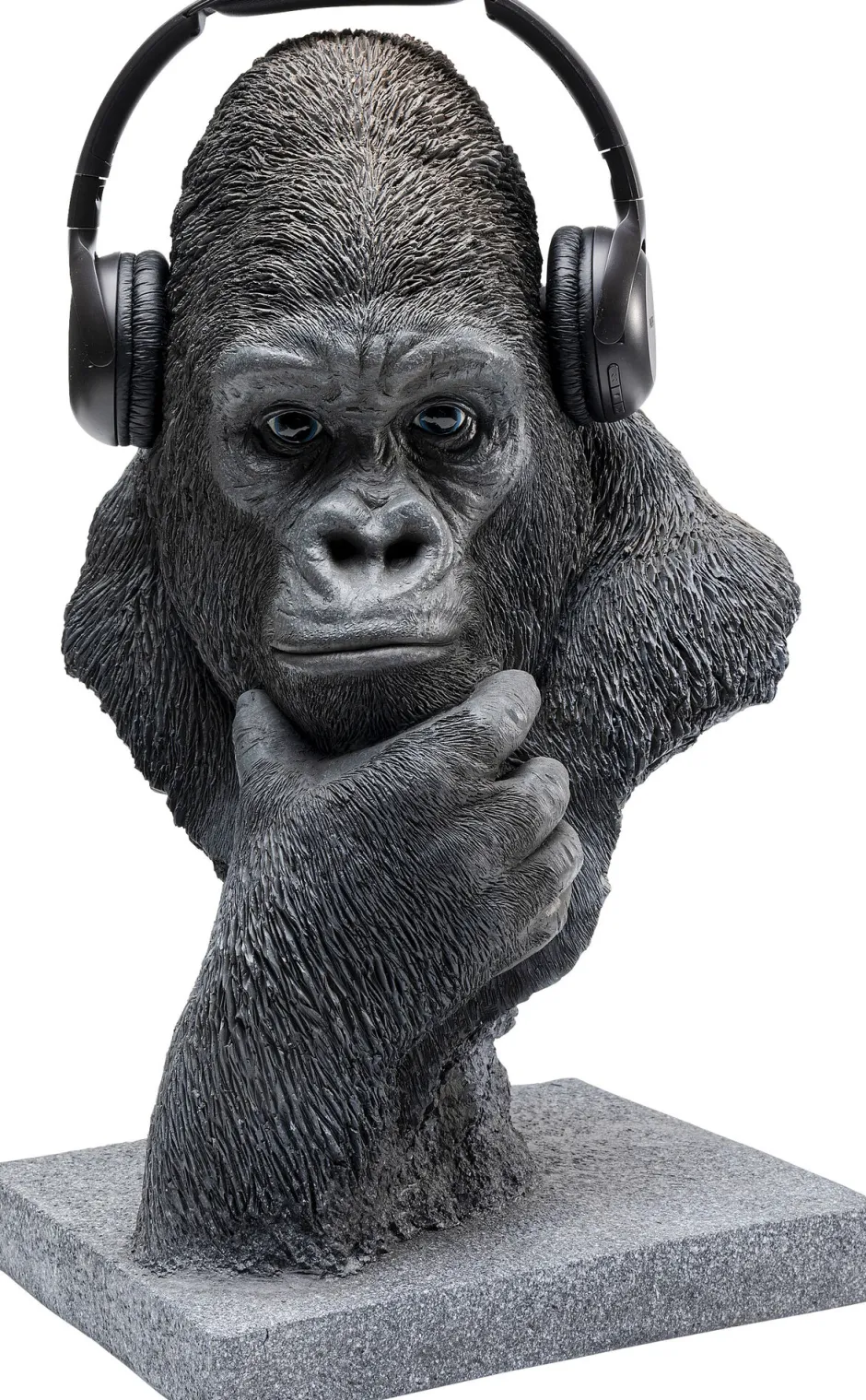 KARE Deko Objekt Thinking Gorilla Head 49cm