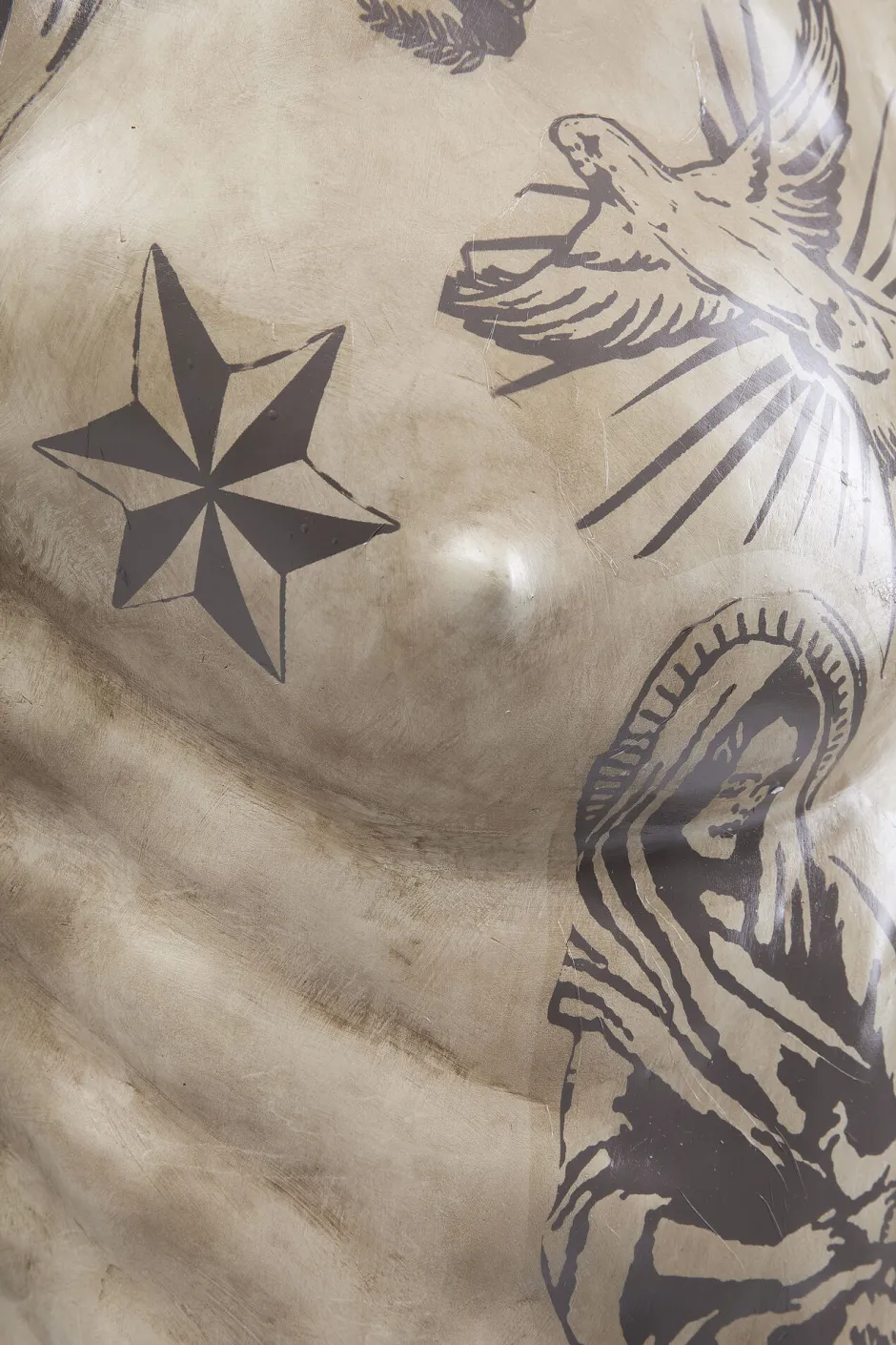 KARE Deko Objekt Torso Tattoo