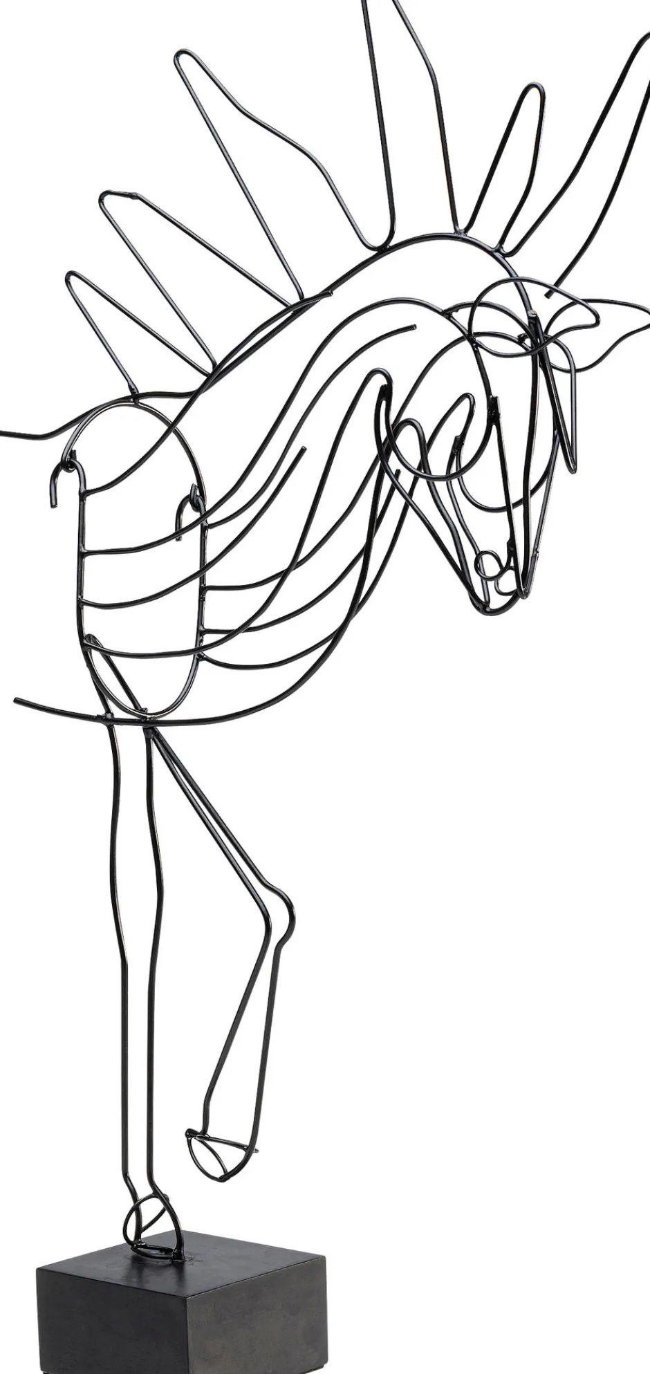 KARE Deko Objekt Wire Horse 51cm