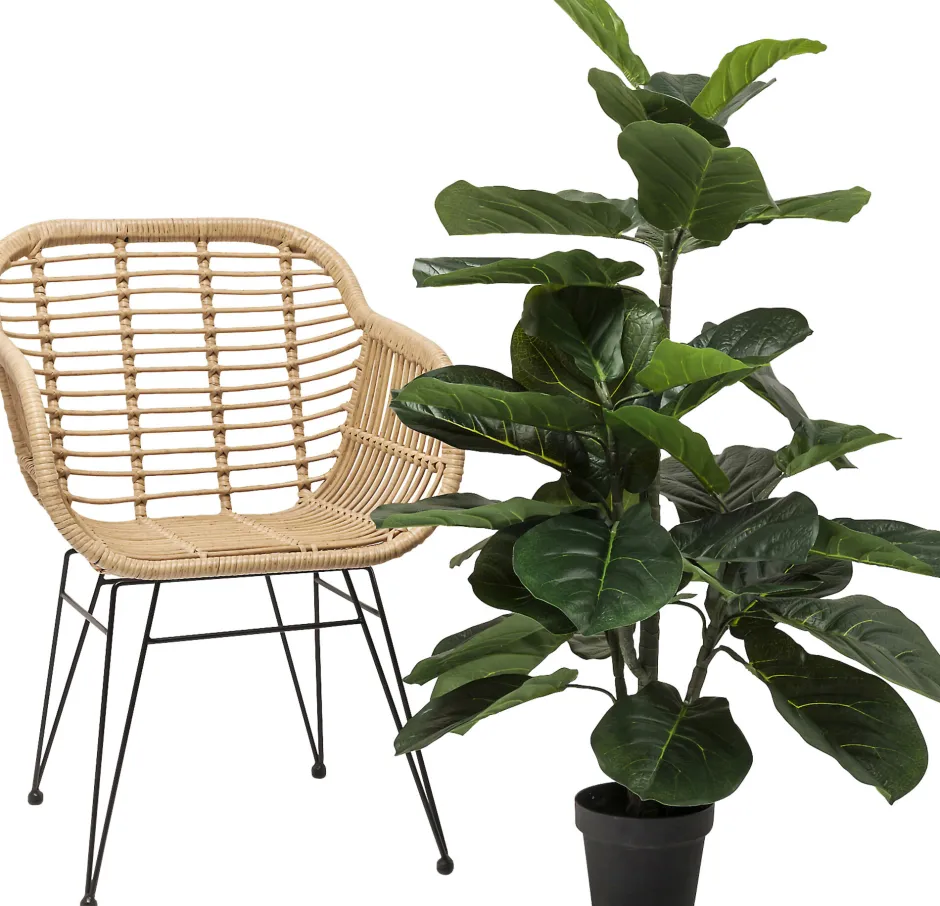 KARE Deko Pflanze Fiddle Leaf 120cm