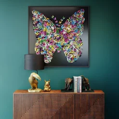 KARE Deko Rahmen Farfalla 120x120cm