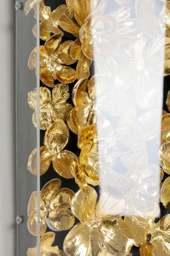 KARE Deko Rahmen Gold Flower 60x60cm