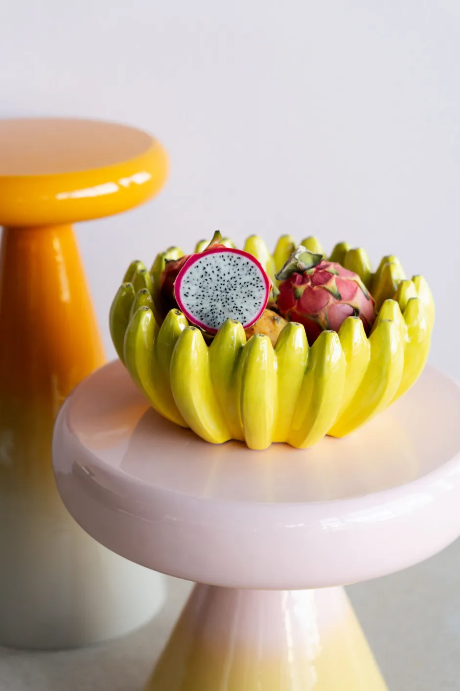 KARE Deko Schale Bananas Ø30cm