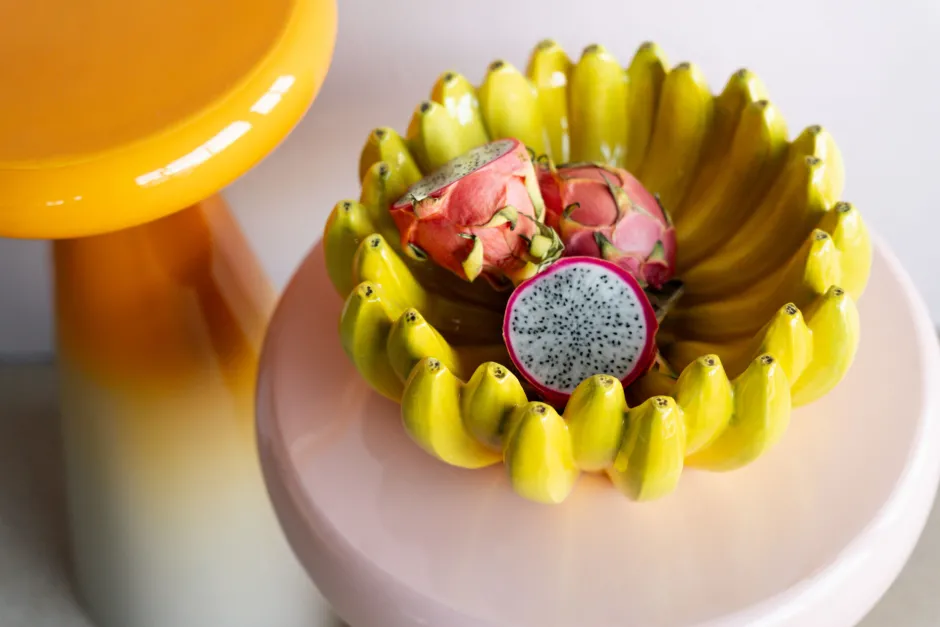 KARE Deko Schale Bananas Ø30cm