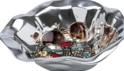 KARE Deko Schale Jade Silber Ø30cm