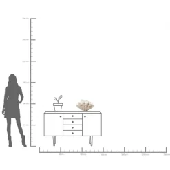 KARE Deko Vase Concha 29cm