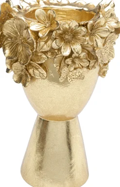 KARE Deko Vase Flowercrown Gold 20cm