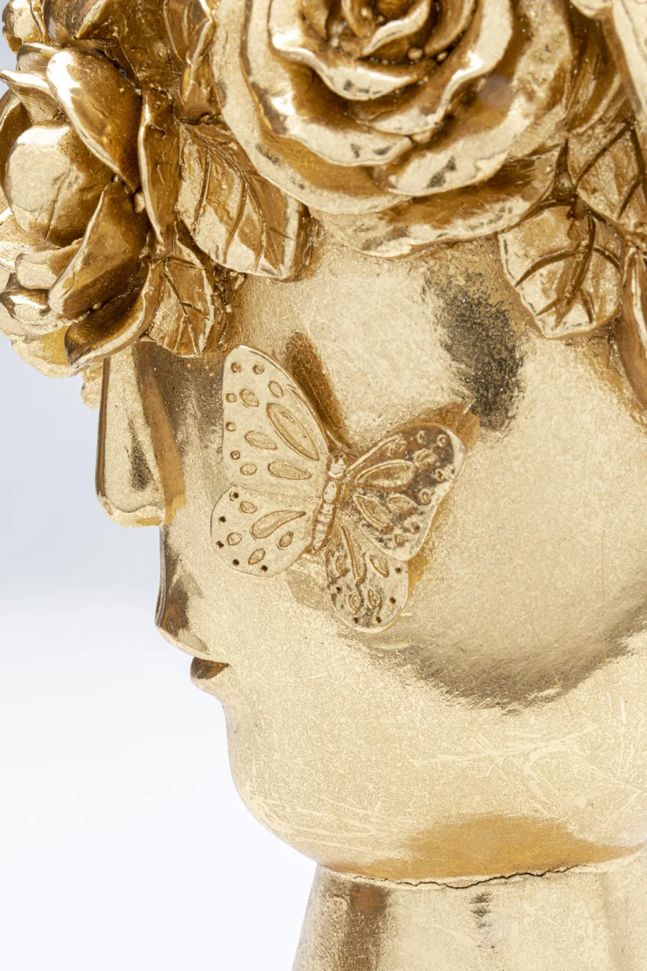 KARE Deko Vase Flowercrown Gold 20cm