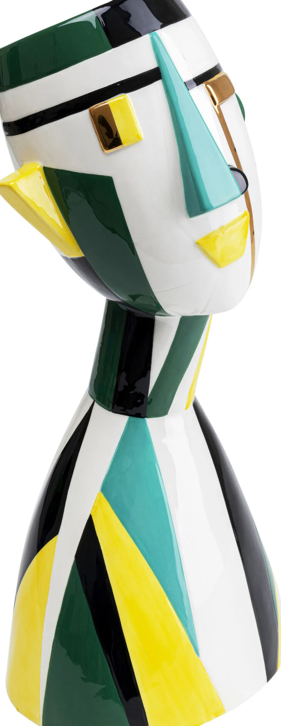 KARE Deko Vase Happy Face 43cm