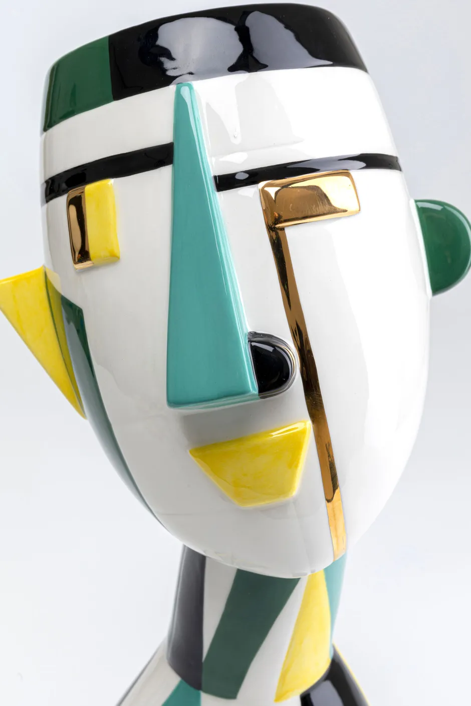 KARE Deko Vase Happy Face 43cm