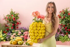 KARE Deko Vase Lemon Juice 40cm