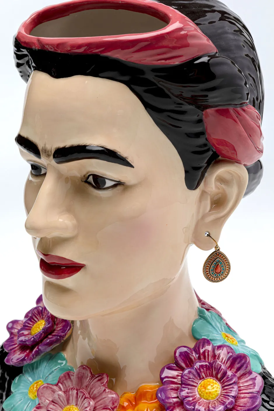 KARE Deko Vase Style Muse Flowers 34cm