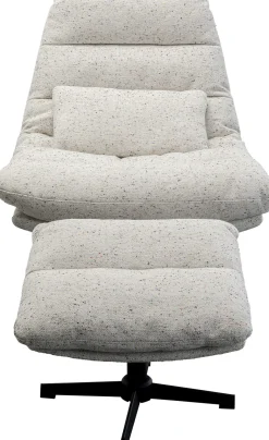 KARE Drehsessel + Hocker Columbia