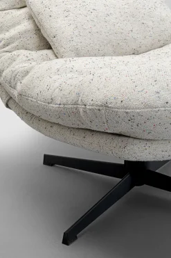 KARE Drehsessel + Hocker Columbia