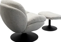 KARE Drehsessel + Hocker Stanford