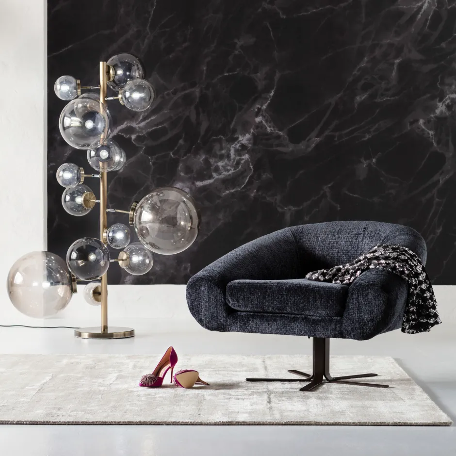 KARE Drehsessel Ciao Midnight