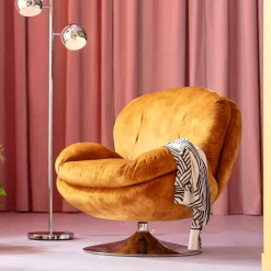 KARE Drehsessel Cosy Amber
